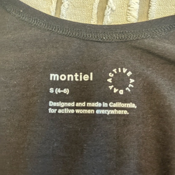 Montiel Black Tank with Scoop Back - Picture 3 of 3